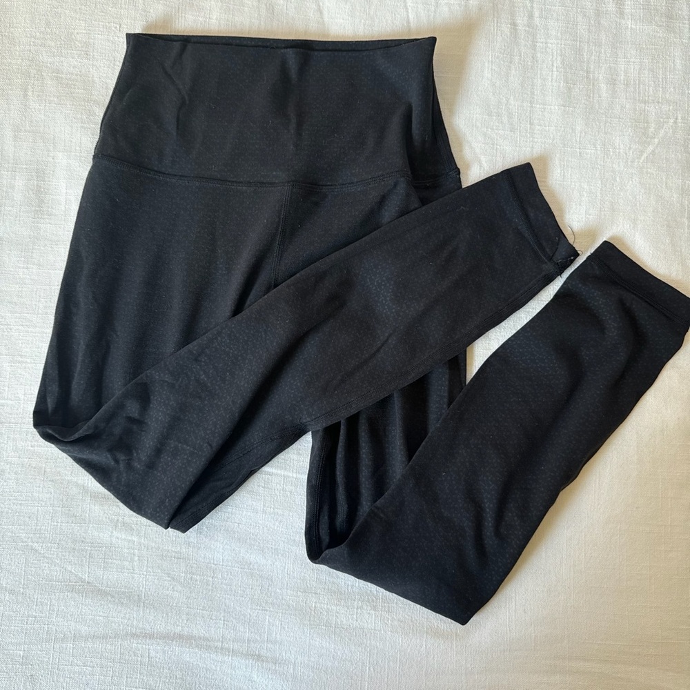 Lululemon Align Black Patterned Leggings